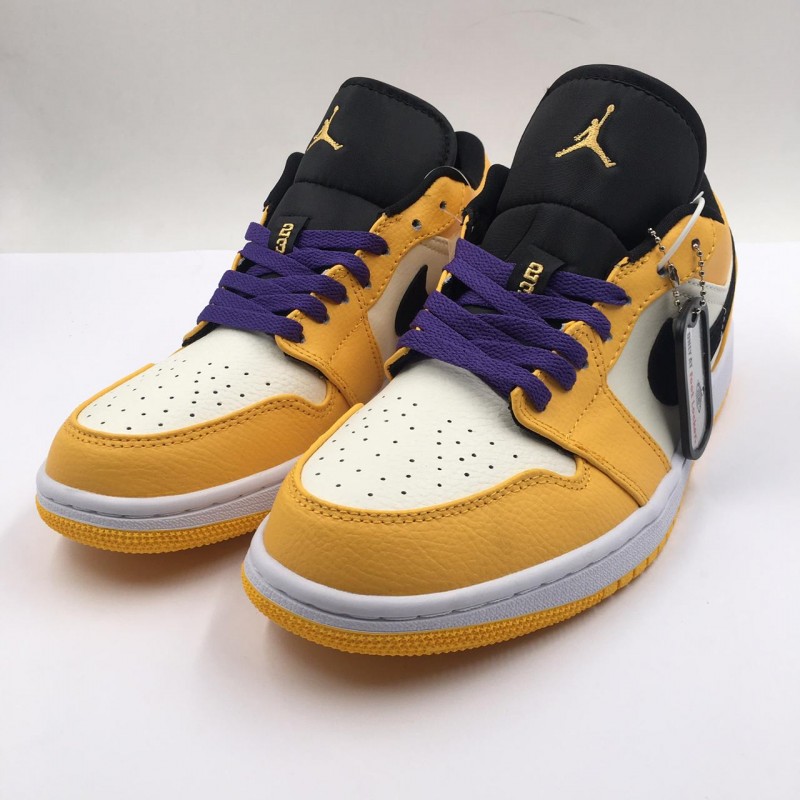 laker jordan 1 low